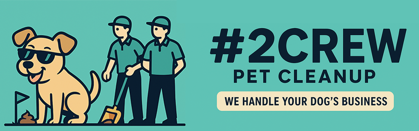 2Crew Pet Cleanup Logo